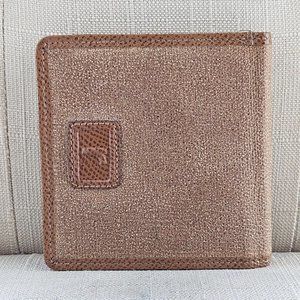 Remona Paris Women Wallet Brown Leather Bi Fold Card Holder Purse Billfold New